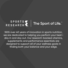 Sports Research Omega-3 Fish Oil 1250 – Triple Strength