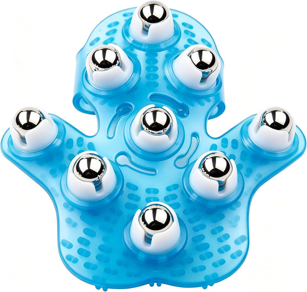 Portable Handheld Massage Ball – Roller Massager for Back, Neck, Feet & Shoulders