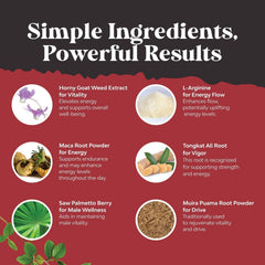 Men’s Vitality Supplement – Energy & Stamina Support