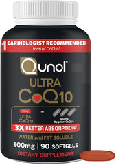 Qunol CoQ10 100mg – Heart & Energy Support