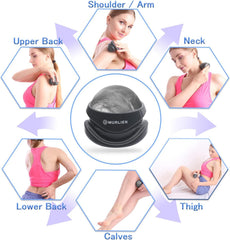 Massage Roller Ball – Handheld Muscle Massager for Back, Shoulders, Arms & Legs