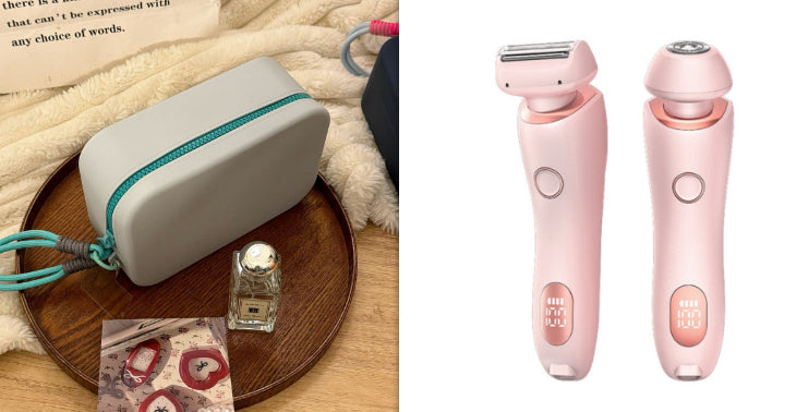 2-in-1 USB Epilator & Trimmer for Women Body & Face