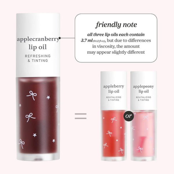Nooni Korean 2025 Holiday Lip Tint Stain Trio Bundle | Glossy Lip Stain, Tinting & Long Lasting, Moisturizing Lip Care Hydrate Lipgloss Lipstick Makeup Glossy Hydrating Moisturizer Plump Trnasfer-Proof
