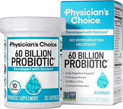 Physician’s Choice Probiotics 60B CFU – Gut Health Support