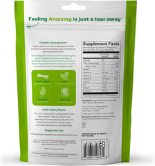 Amazing Grass Super Greens Booster: Greens Powder Smoothie Mix with Spirulina, Moringa, Wheat Grass & Kale Smoothie Booster, Chlorophyll Providing Greens, 30 Servings