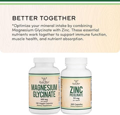 Magnesium Glycinate 400mg – Sleep & Muscle Support