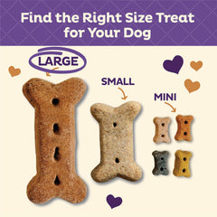 Peanut Butter Training Dog Treats – Large Dogs