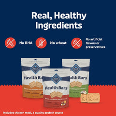 Blue Buffalo Health Bars Dog Biscuits Variety Pack