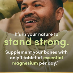 Nature’s Bounty Magnesium 500mg – Bone & Muscle Support