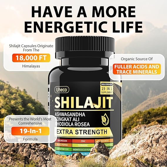 Shilajit Complex Capsules – Energy & Vitality Support