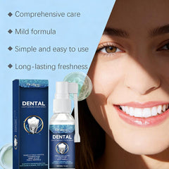 Oralhoe Dental Care Spray Protects Teeth and Reduces Stains. Your Teeth Are Naturally Clean and Shiny