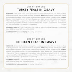 Purina Fancy Feast Gravy Lovers Wet Cat Food Pack of 24