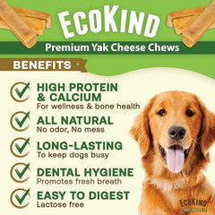 All-Natural Yak Cheese Dog Chews – High Protein