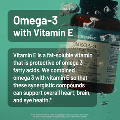 NatureWise Omega-3 Fish Oil 1000mg – Heart & Brain Support