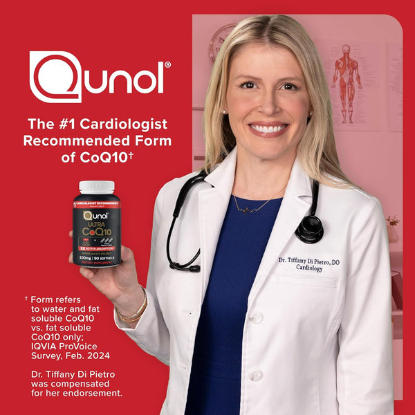 Qunol CoQ10 100mg – Heart & Energy Support