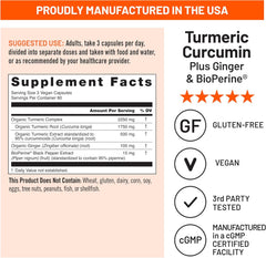 NatureWise Turmeric Curcumin 2250mg – Joint & Immune Support