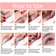 ICONSIGN Lash Lift & Curl Kit – Long-Lasting Effect