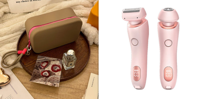 2-in-1 USB Epilator & Trimmer for Women Body & Face