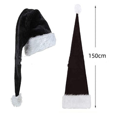 Extra Long Plush Santa Hat – Cozy Christmas