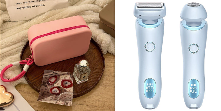 2-in-1 USB Epilator & Trimmer for Women Body & Face