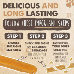 Yak Cheese Dog Chews – Large Aggressive Chewers
