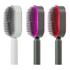 Self-Cleaning Hair Brush & Scalp Massage Comb for Women