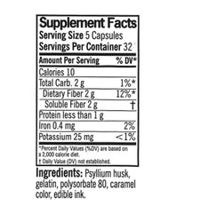 Quality Choice Daily Fiber Capsules for Regularity, 160 Count
