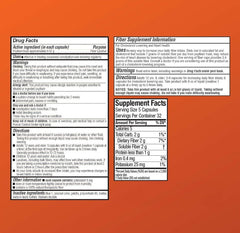Quality Choice Daily Fiber Capsules for Regularity, 160 Count