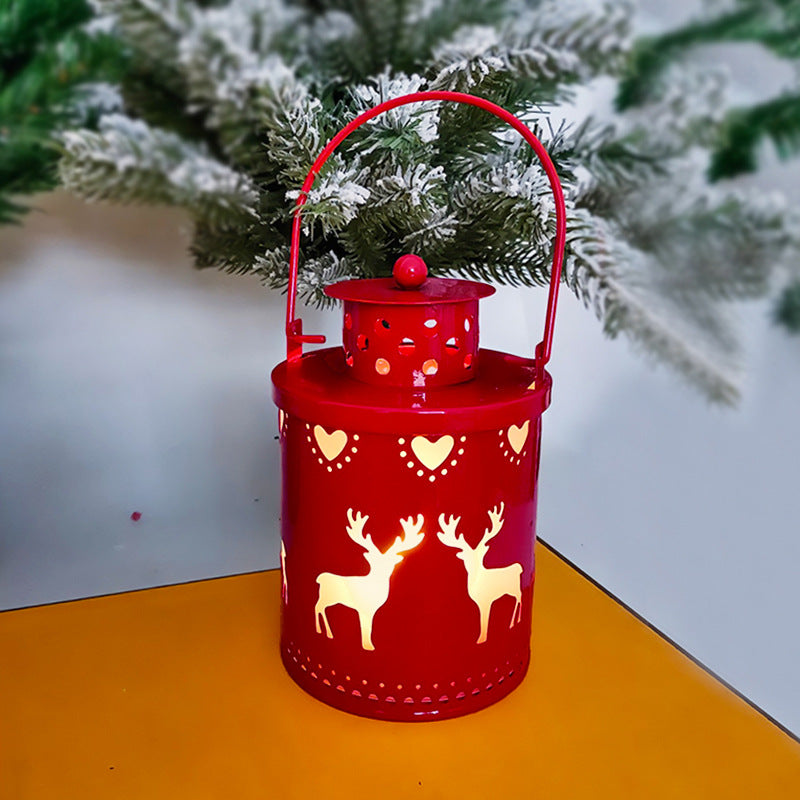 Christmas LED Candle Lantern Nordic Holiday Decoration