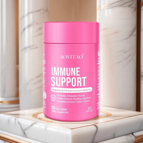 Immune Support Supplement with Mushrooms