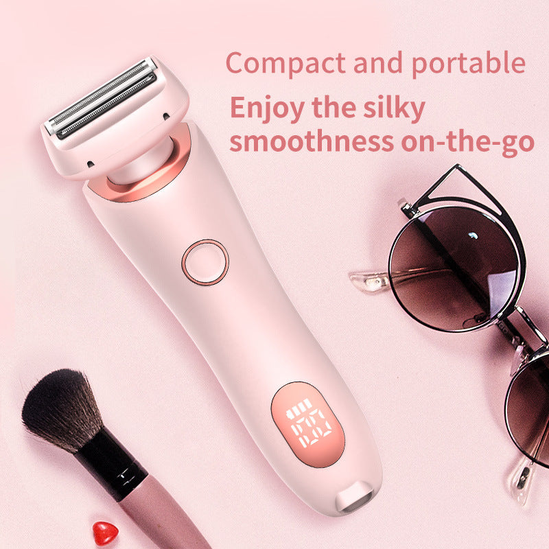 2-in-1 USB Epilator & Trimmer for Women Body & Face