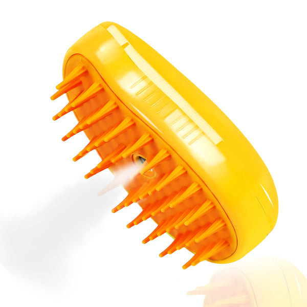 3-in-1 Pet Steam Brush for Cats & Dogs