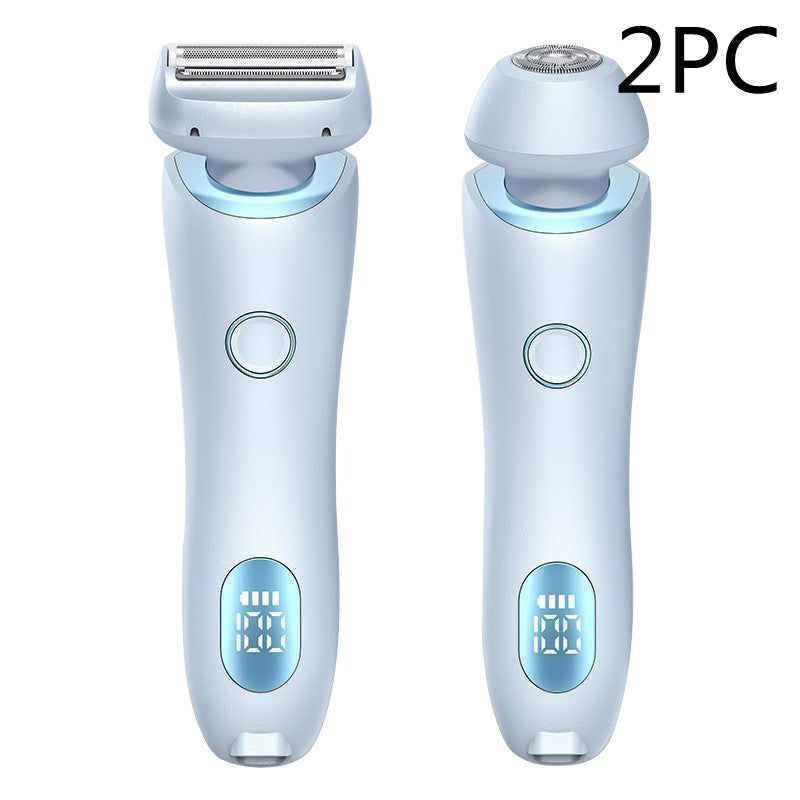 2-in-1 USB Epilator & Trimmer for Women Body & Face