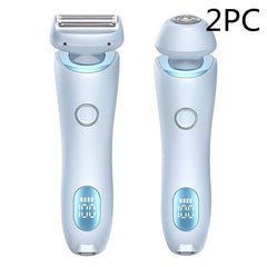 2-in-1 USB Epilator & Trimmer for Women Body & Face