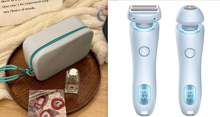 2-in-1 USB Epilator & Trimmer for Women Body & Face