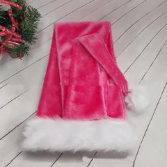 Extra Long Plush Santa Hat – Cozy Christmas
