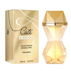 Cute by New Brand 3.3 oz EDP Perfume for Women New in Box