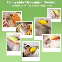 3-in-1 Pet Steam Brush for Cats & Dogs