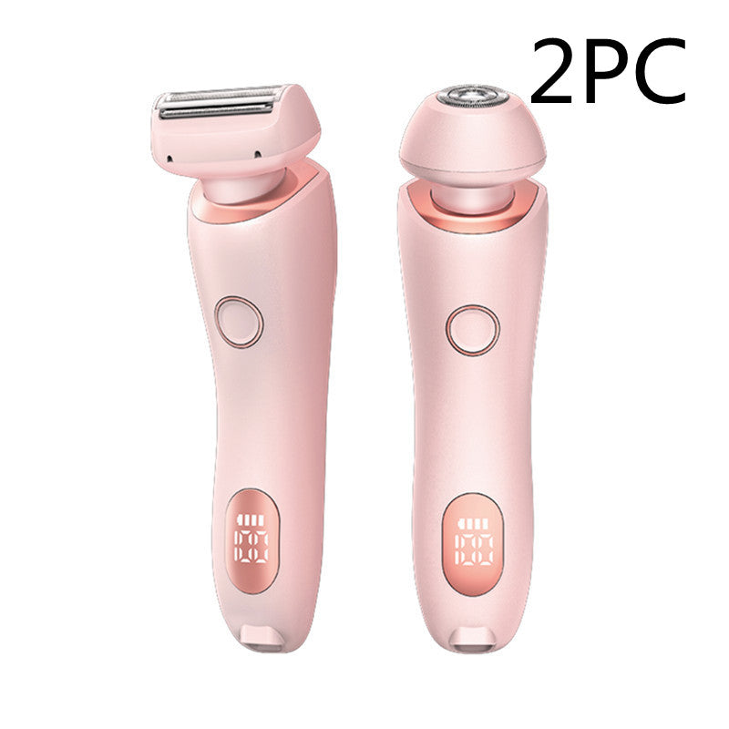 2-in-1 USB Epilator & Trimmer for Women Body & Face