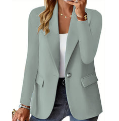 Women’s Long Sleeve Suit Jacket – Professional Chic