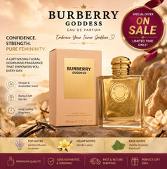 Burberry Goddess by Burberry 3.3 oz EDP Perfume for Women NIB