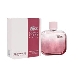 Lacoste L.12.12 Rose Eau Intense 3.3 oz EDT Perfume for Women New In Box