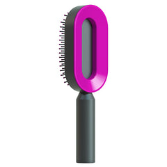 Self-Cleaning Hair Brush & Scalp Massage Comb for Women