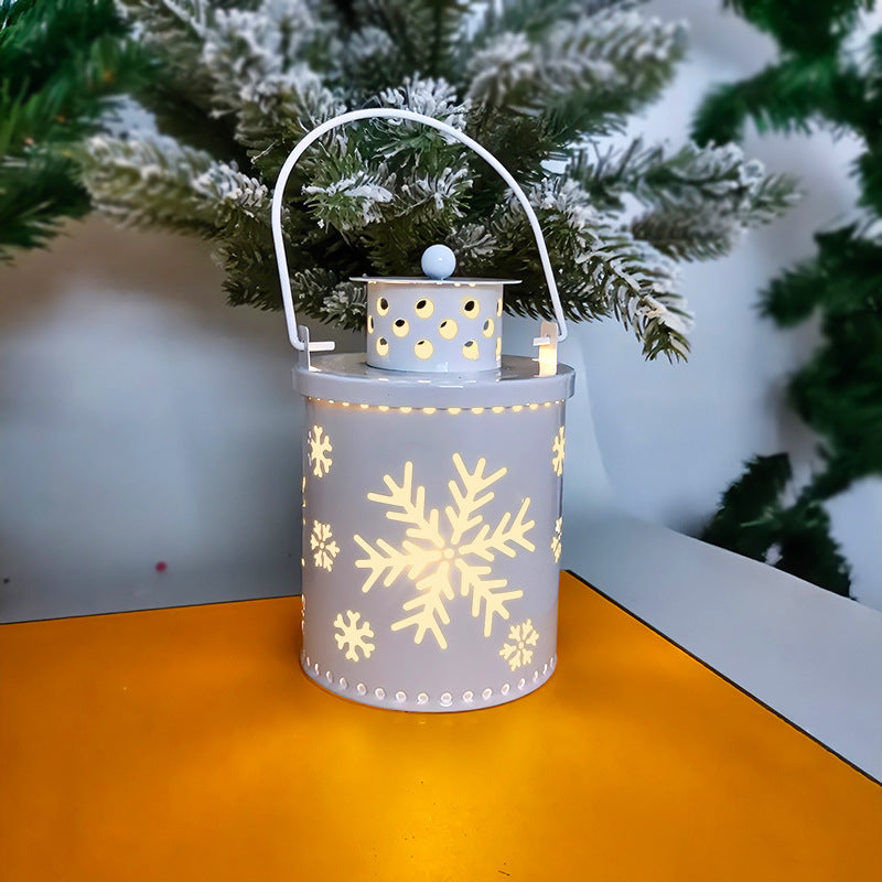 Christmas LED Candle Lantern Nordic Holiday Decoration