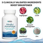 Mindful Advantage Brain Memory Focus Supplement - 30 Caps