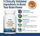 Mindful Advantage Brain Memory Focus Supplement - 30 Caps