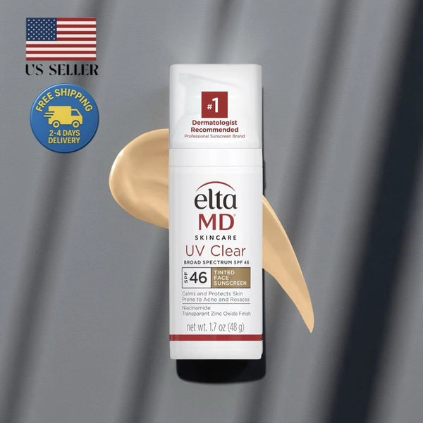 Elta MD UV Clear TINTED Face Sunscreen SPF 46 | Oil-free 1.7oz