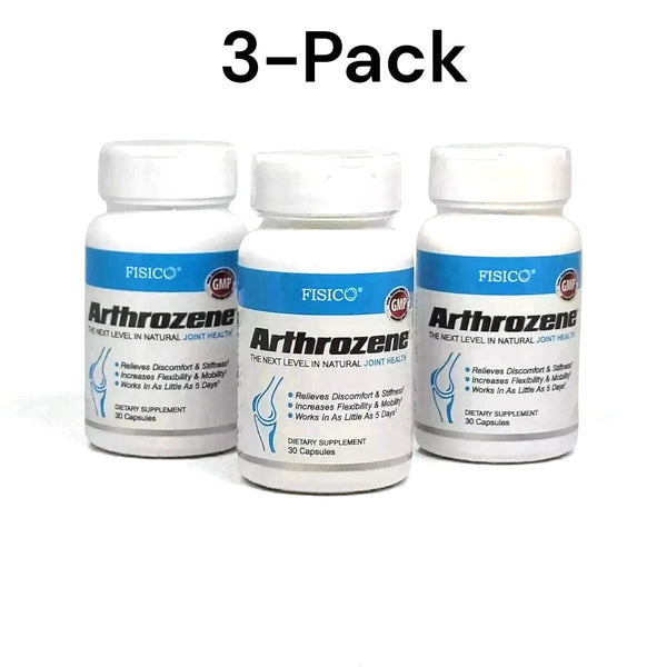 3 Packs Fisico Arthrozene Natural Joint Health Supplement