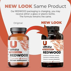 UMZU Redwood MAX 60 Capsules, Nitric Oxide, Blood Flow & Stamina
