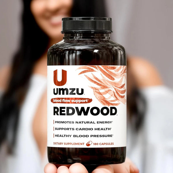 UMZU Redwood MAX 60 Capsules, Nitric Oxide, Blood Flow & Stamina